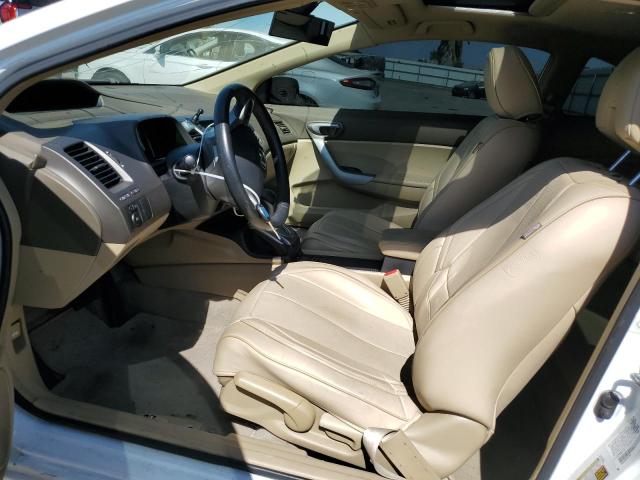 2HGFG12938H558134 - 2008 HONDA CIVIC EXL WHITE photo 7