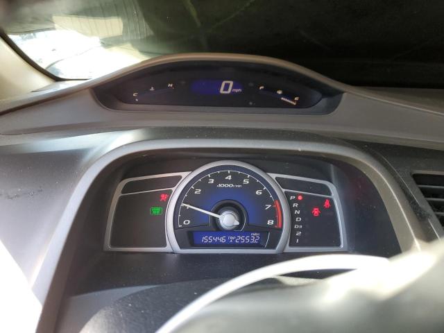 2HGFG12938H558134 - 2008 HONDA CIVIC EXL WHITE photo 9