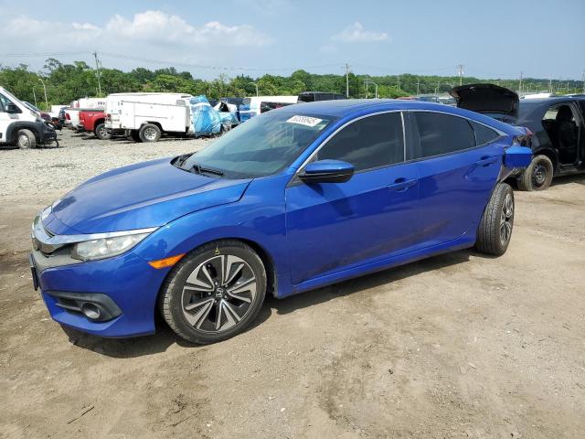 19XFC1F75GE216214 - 2016 HONDA CIVIC EXL BLUE photo 1
