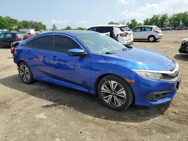 19XFC1F75GE216214 - 2016 HONDA CIVIC EXL BLUE photo 4