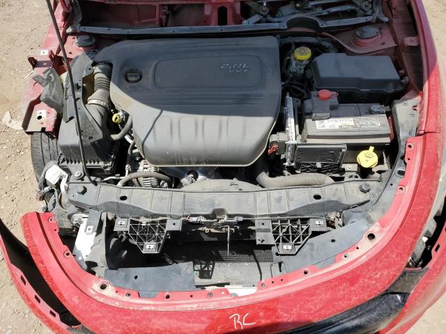 1C3CDFBA5DD300579 - 2013 DODGE DART SXT RED photo 11