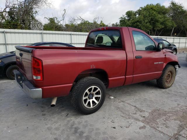 1D7HA16K36J185815 - 2006 DODGE RAM 1500 ST BURGUNDY photo 3