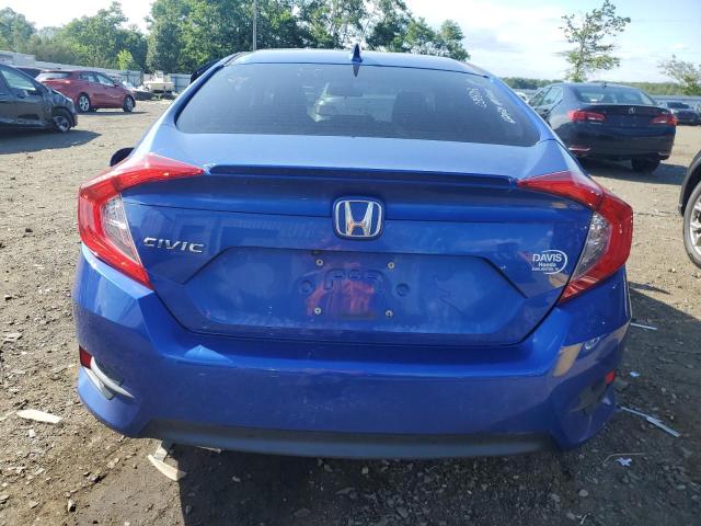 JHMFC1F3XJX023656 - 2018 HONDA CIVIC EX BLUE photo 6