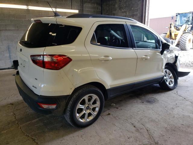 MAJ6S3GLXLC324233 - 2020 FORD ECOSPORT SE WHITE photo 3