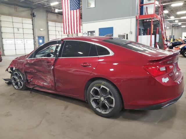 1G1ZG5ST9KF190929 - 2019 CHEVROLET MALIBU RS RED photo 2
