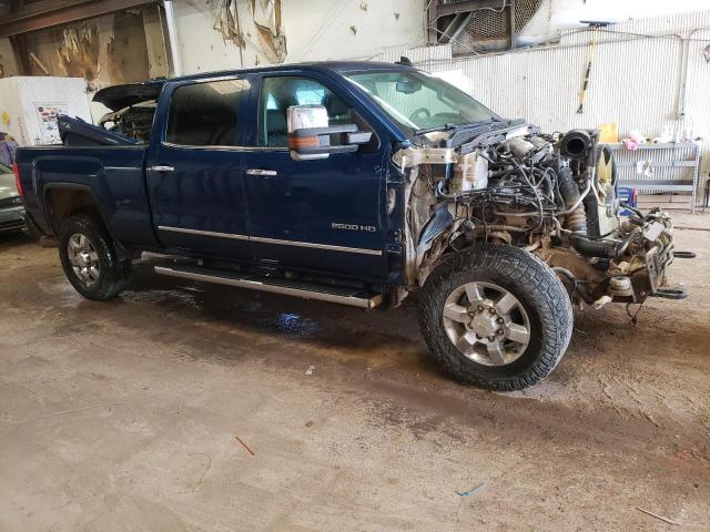 1GT12REY2KF139340 - 2019 GMC SIERRA K2500 SLT BLUE photo 4