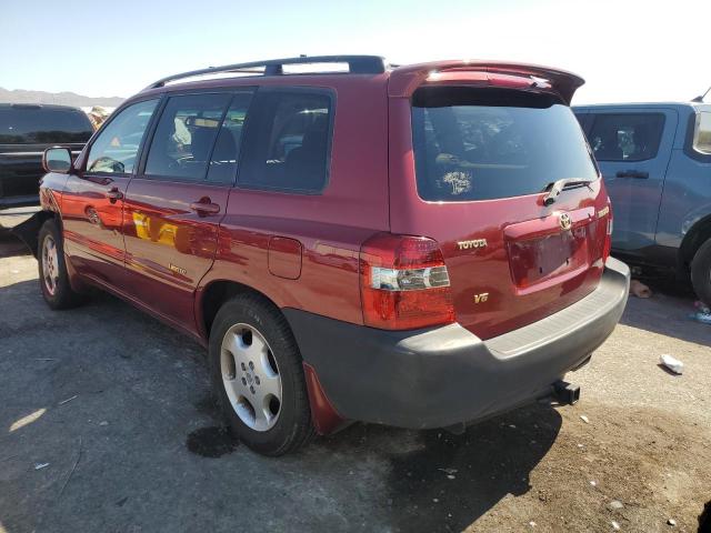 JTEDP21A070139146 - 2007 TOYOTA HIGHLANDER SPORT BURGUNDY photo 2