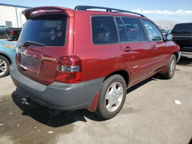 JTEDP21A070139146 - 2007 TOYOTA HIGHLANDER SPORT BURGUNDY photo 3