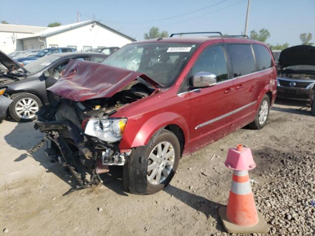 2A4RR8DG4BR746778 - 2011 CHRYSLER TOWN & COU TOURING L RED photo 1