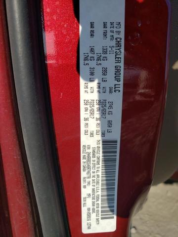 2A4RR8DG4BR746778 - 2011 CHRYSLER TOWN & COU TOURING L RED photo 14