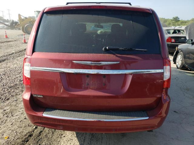 2A4RR8DG4BR746778 - 2011 CHRYSLER TOWN & COU TOURING L RED photo 6