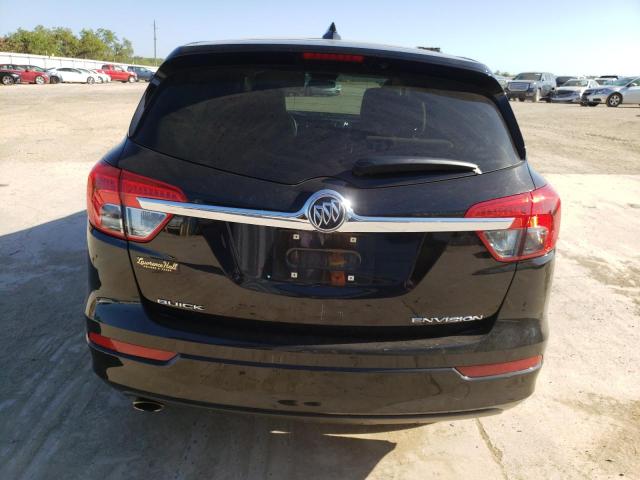 LRBFXBSA7JD010704 - 2018 BUICK ENVISION PREFERRED BLACK photo 6