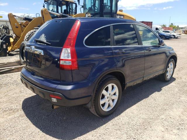 5J6RE38799L025626 - 2009 HONDA CR-V EXL BLUE photo 3