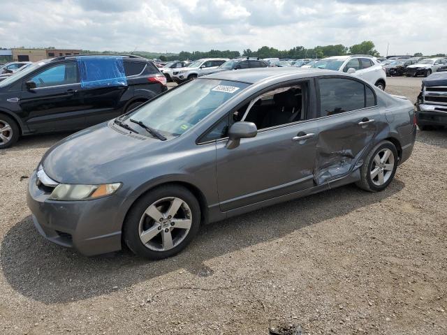 19XFA16619E005589 - 2009 HONDA CIVIC LX-S فضي صورة 1