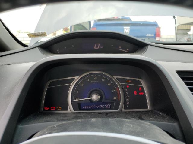 19XFA16619E005589 - 2009 HONDA CIVIC LX-S فضي صورة 9