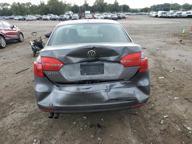 3VW2K7AJ3EM248764 - 2014 VOLKSWAGEN JETTA BASE BLUE photo 6