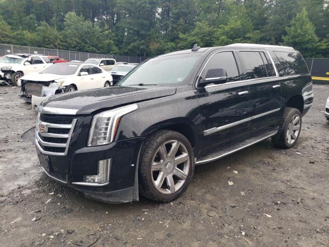 1GYS4HKJ0GR253532 - 2016 CADILLAC ESCALADE ESV LUXURY BLACK photo 1