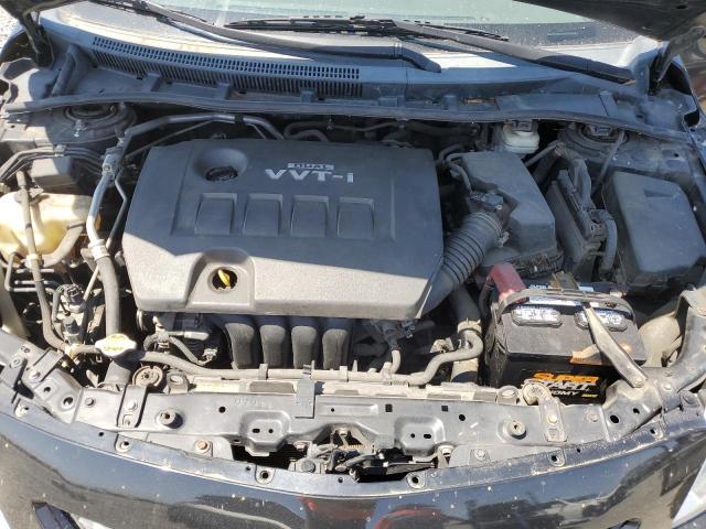 2T1BU4EEXAC514552 - 2010 TOYOTA COROLLA BASE შავი ფოტო 11