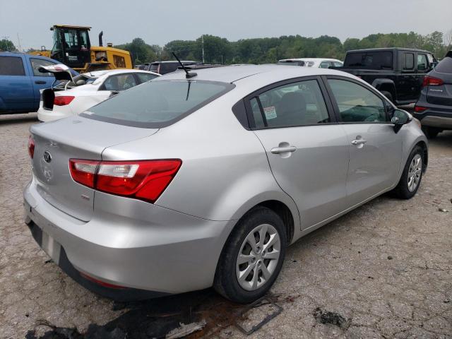 KNADM4A31G6639417 - 2016 KIA RIO LX SILVER photo 3