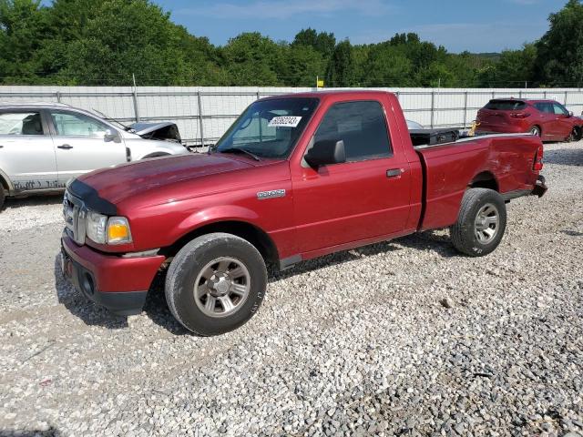 1FTKR1AD8APA78444 - 2010 FORD RANGER MAROON photo 1