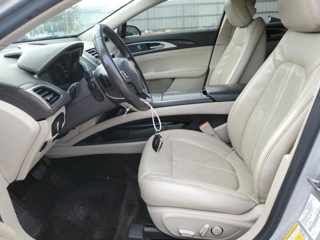 3LN6L5E98HR663426 - 2017 LINCOLN MKZ RESERVE SILVER photo 7