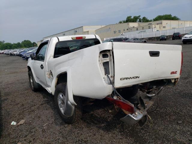 1GTDT146558226167 - 2005 GMC CANYON WHITE photo 2