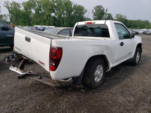 1GTDT146558226167 - 2005 GMC CANYON WHITE photo 3