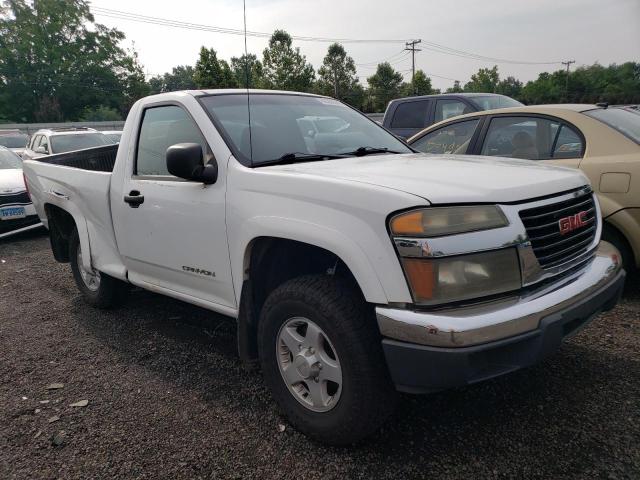 1GTDT146558226167 - 2005 GMC CANYON WHITE photo 4