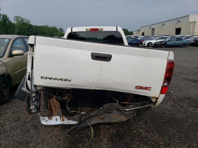 1GTDT146558226167 - 2005 GMC CANYON WHITE photo 6