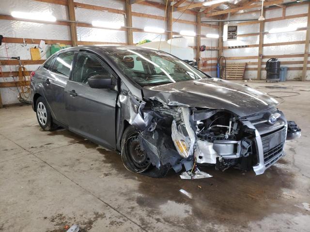 1FAHP3E24CL309652 - 2012 FORD FOCUS S GRAY photo 1