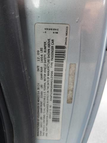 3VWPG3AG8AM012996 - 2010 VOLKSWAGEN NEW BEETLE BLUE photo 13