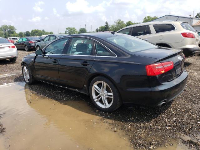 WAUBGAFC5CN005694 - 2012 AUDI A6 BLACK photo 2