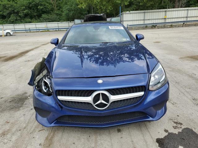 WDDPK3JA8HF127014 - 2017 MERCEDES-BENZ SLC 300 BLUE photo 5