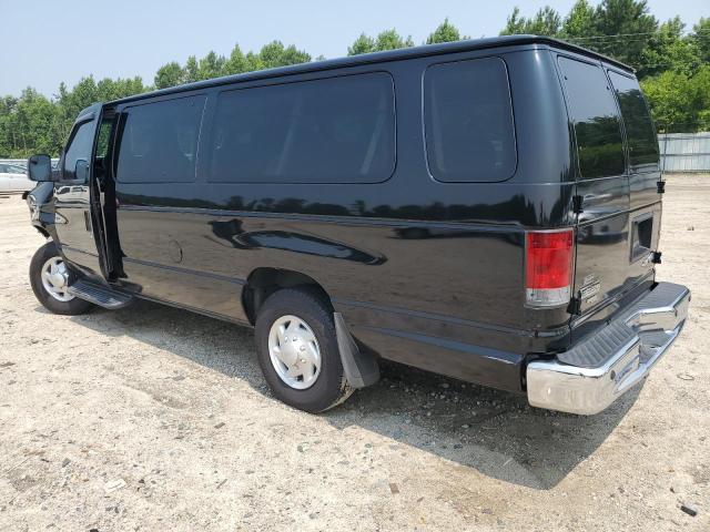 1FBSS3BL6DDA77180 - 2013 FORD ECONOLINE E350 SUPER DUTY WAGON BLACK photo 2