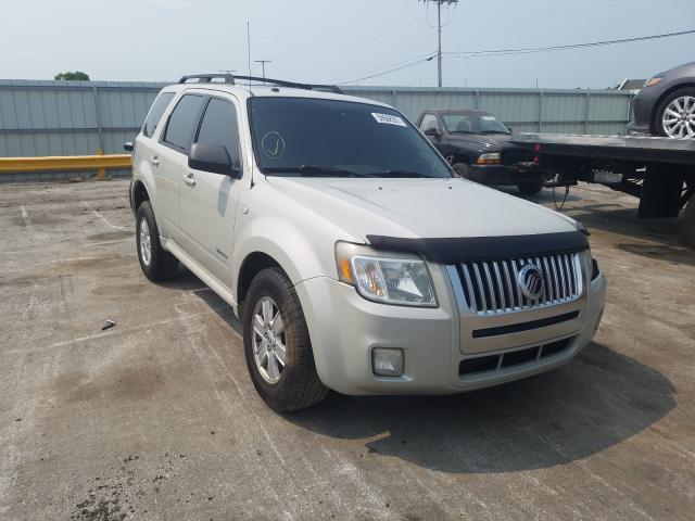 4M2CU81Z38KJ37151 - 2008 MERCURY MARINER WHITE photo 1