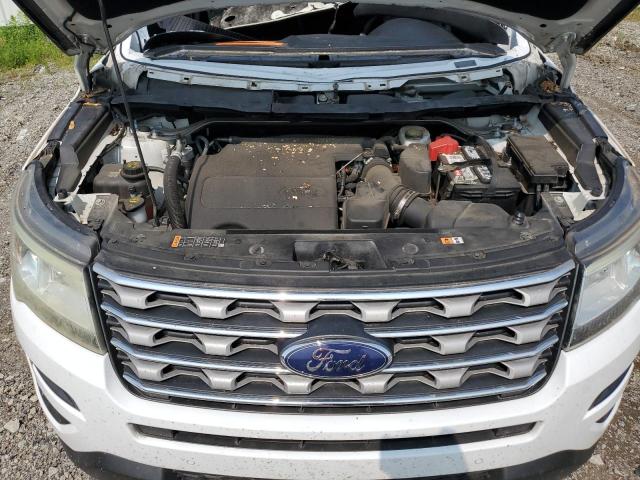 1FM5K7D81HGB43496 - 2017 FORD EXPLORER XLT WHITE photo 12