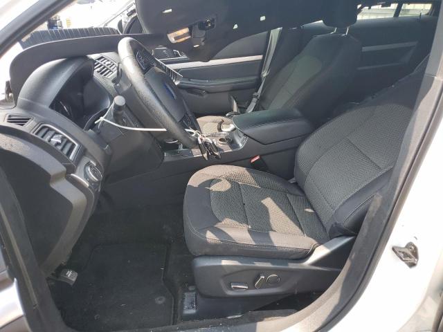 1FM5K7D81HGB43496 - 2017 FORD EXPLORER XLT WHITE photo 7