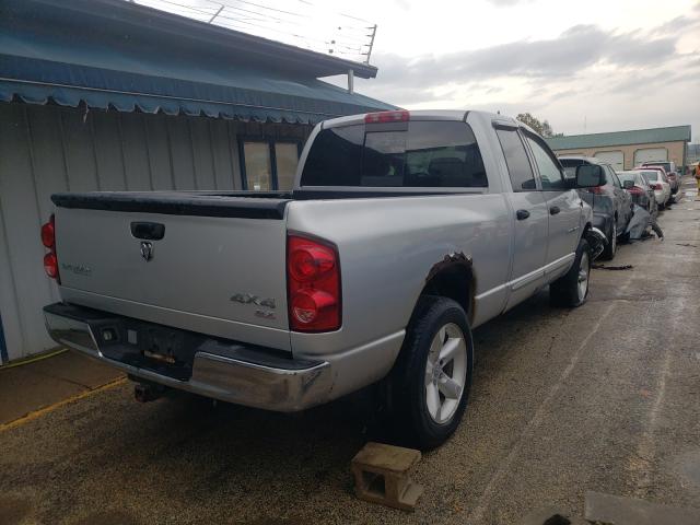 1D7HU18247S133898 - 2007 DODGE RAM 1500 ST SILVER photo 4