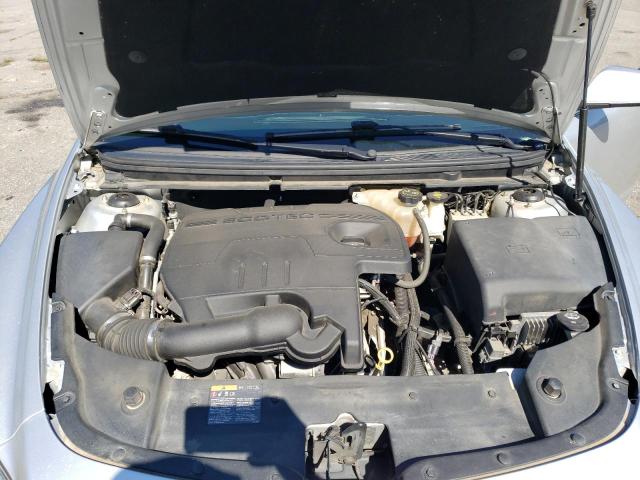 1G1ZE5E09CF203610 - 2012 CHEVROLET MALIBU LTZ ვერცხლისფერი ფოტო 11