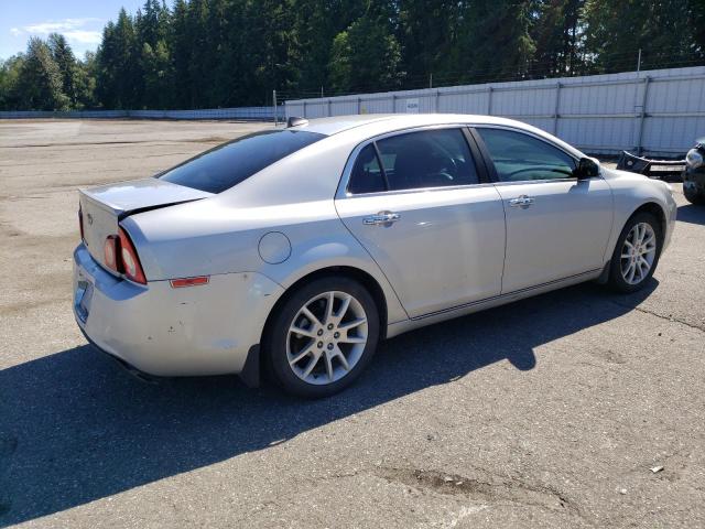 1G1ZE5E09CF203610 - 2012 CHEVROLET MALIBU LTZ ვერცხლისფერი ფოტო 3