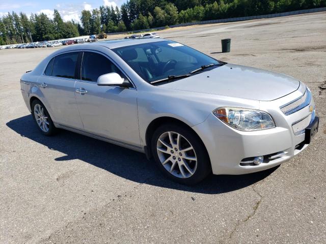 1G1ZE5E09CF203610 - 2012 CHEVROLET MALIBU LTZ ვერცხლისფერი ფოტო 4