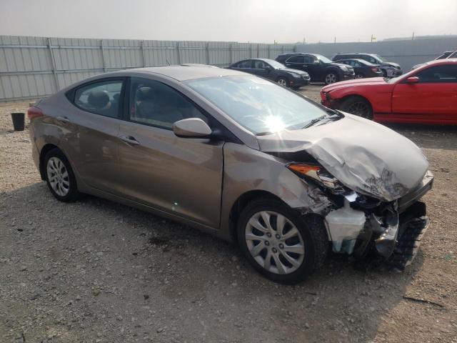 5NPDH4AE4DH444440 - 2013 HYUNDAI ELANTRA GLS GOLD photo 4