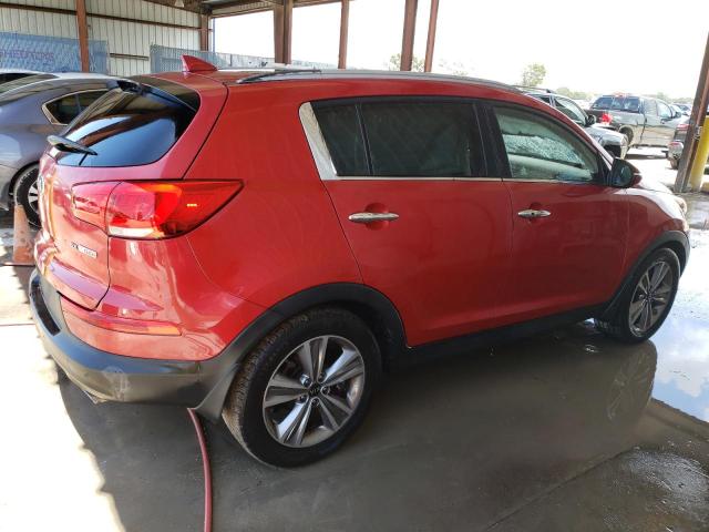 KNDPC3A61E7566533 - 2014 KIA SPORTAGE SX RED photo 3