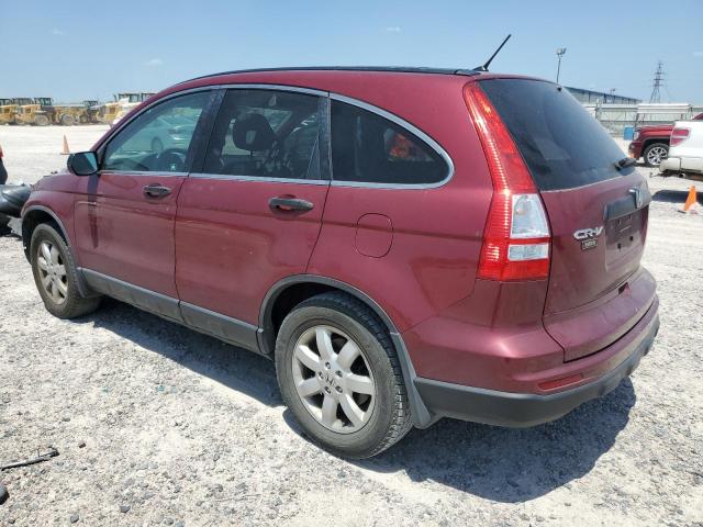 5J6RE3H48BL061402 - 2011 HONDA CR-V SE MAROON photo 2