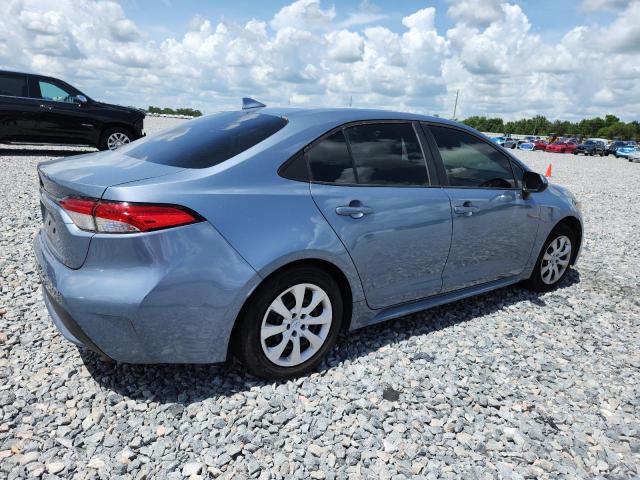 5YFEPRAE0LP037818 - 2020 TOYOTA COROLLA LE BLUE photo 3