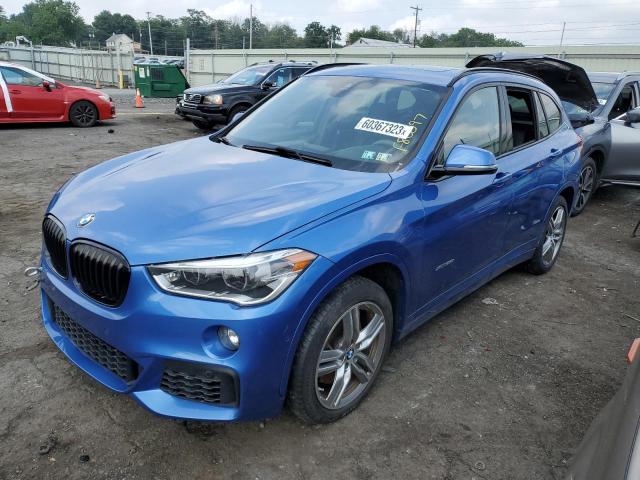 WBXHT3C34H5F80097 - 2017 BMW X1 XDRIVE28I BLUE photo 1