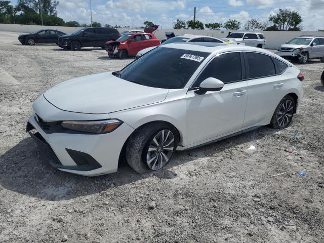 19XFL1H71RE030248 - 2024 HONDA CIVIC EXL WHITE photo 1