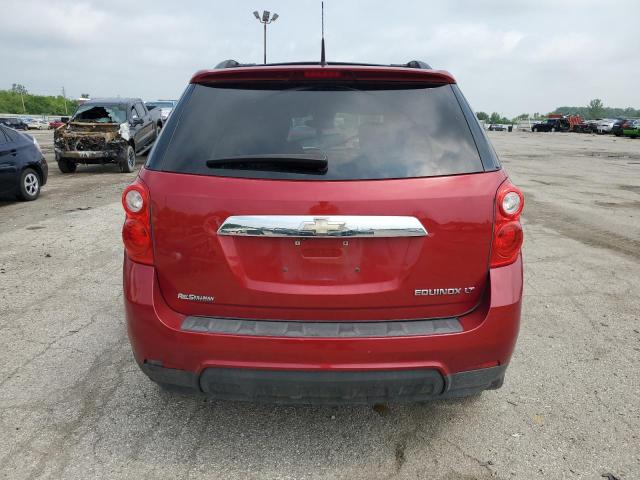 1GNALDEK7DZ110744 - 2013 CHEVROLET EQUINOX LT MAROON photo 6