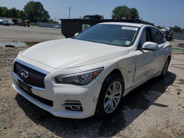 JN1CV7AR5HM680988 - 2017 INFINITI Q50 BASE WHITE photo 1