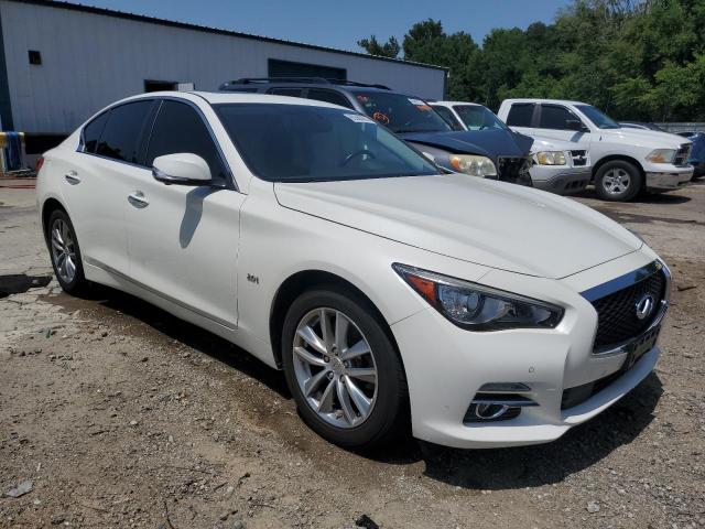 JN1CV7AR5HM680988 - 2017 INFINITI Q50 BASE WHITE photo 4